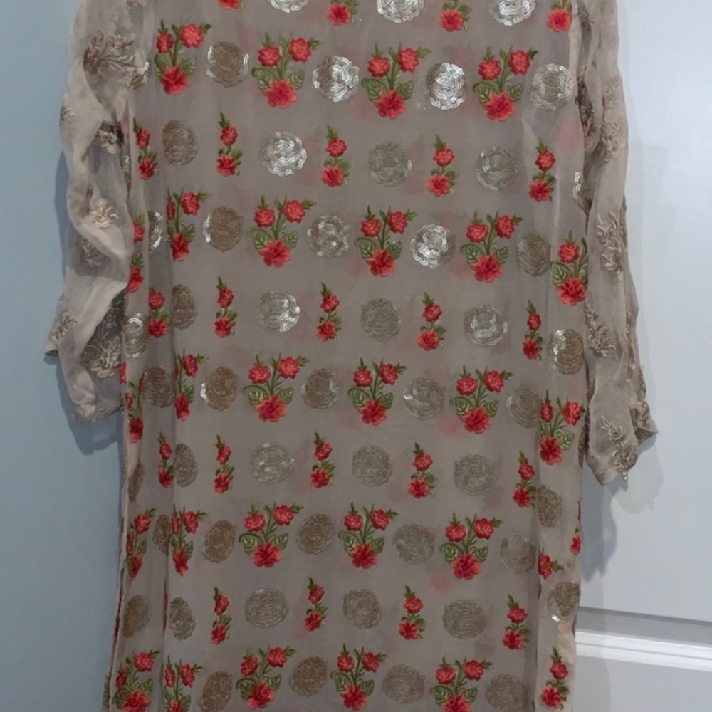 Agha Noor women’s Kurta Pakistani Fancy New Size M
